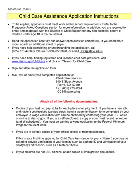 ECARES Child Care Assistance Application.